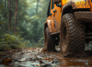 Mud terrain tires for trucks
